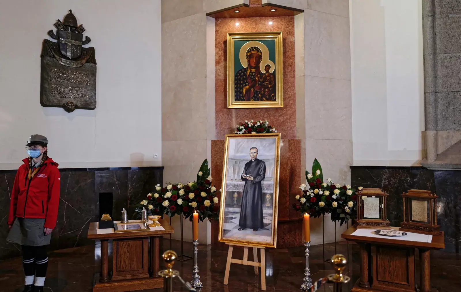 Portret beatyfikacyjny ks. Jana Franciszka Machy